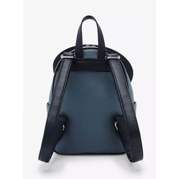 Her Universe Beetlejuice Chibi Lydia Goth Emo Camera Mini Backpack - Picture 3 of 4